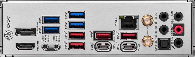 Alt view image 4 of 4 - MSI MPG Z790 EDGE WIFI DDR4 LGA 1700 Intel Z790 SATA 6Gb/s DDR4 ATX Motherboard