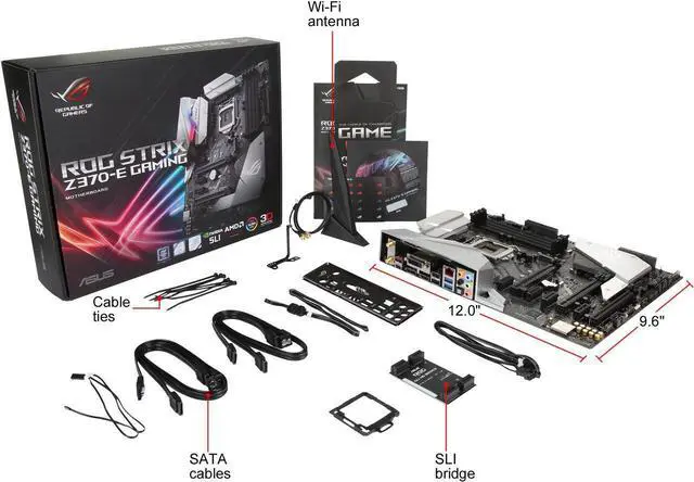 ASUS ROG Strix Z370-E Gaming LGA 1151 (300 Series) Intel Z370 HDMI