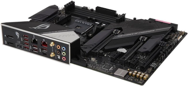 Alt view image 4 of 12 - ASUS AMD AM4 ROG Strix X570-E Gaming ATX Motherboard with PCIe 4.0, WiFi 6, 2.5Gbps LAN, Dual M.2, SATA 6Gb/s, USB 3.2 Gen 2