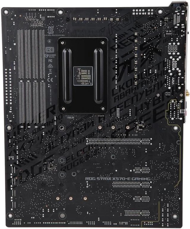 Alt view image 5 of 12 - ASUS AMD AM4 ROG Strix X570-E Gaming ATX Motherboard with PCIe 4.0, WiFi 6, 2.5Gbps LAN, Dual M.2, SATA 6Gb/s, USB 3.2 Gen 2