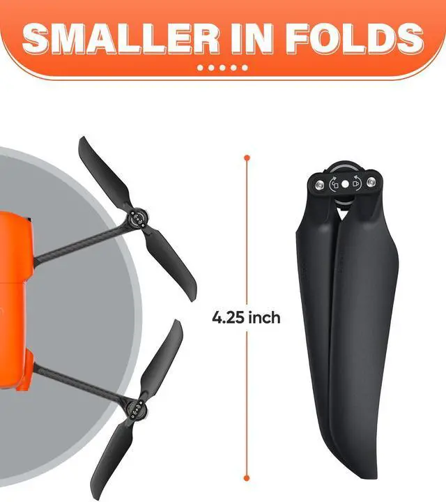 Alt view image 3 of 6 - Autel Robotics EVO Lite series Propeller Original Quadcopter Propeller Quick-Release Foldable Design Drone Accessories