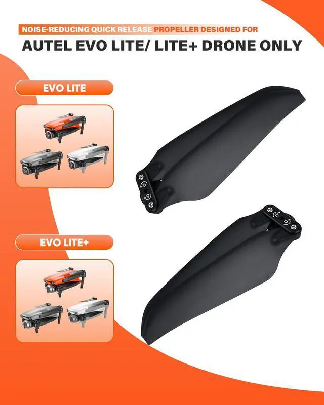 Alt view image 5 of 6 - Autel Robotics EVO Lite series Propeller Original Quadcopter Propeller Quick-Release Foldable Design Drone Accessories