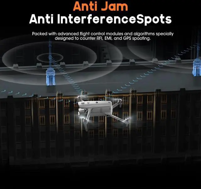 Alt view image 5 of 7 - Autel Robotics EVO MAX 4T Visiable/Zoom/Thermal/L-aser 4 Cameras in One Drone 50MP&1/1.28" CMOS 8K Camera 1-160x Super Zoom 640×512 Thermal Resolution 16.43737 ft L-aser Range A-Mesh 1.0