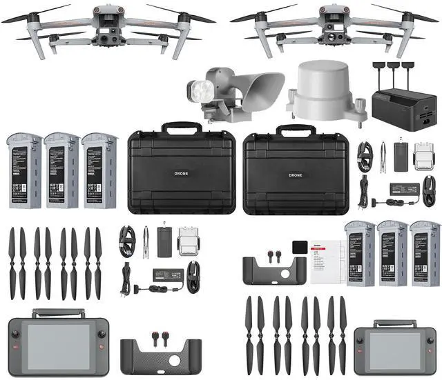 Main image of Autel Robotics EVO MAX 4T & 4N Drone Bundle with 6 Batteries, Multi-Charger, RTK Module, Spotlight, Speaker, and Complete Accessory Kit