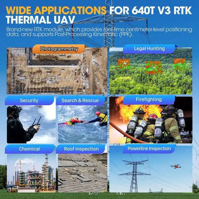 Alt view image 7 of 7 - Autel Robotics Evo 2 Dual 640t EnterProise V3 + RTK Module & Smart Controller V3