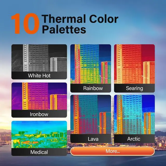 Alt view image 4 of 7 - Autel Robotics EVO Lite 640T Enterprise, 640 * 512 30Hz Thermal&1/2'' CMOS 48MP Camera, AI Target Recognition, 42 Minutes,12KM Transmission, Support Remote ID