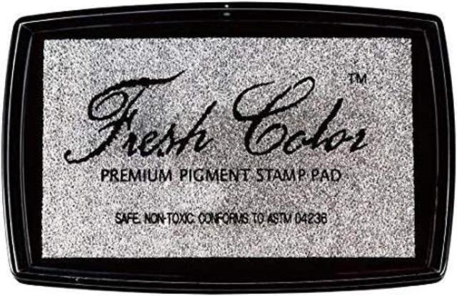 Alt view image 6 of 7 - Ink Pads for Rubber Stamps,Stamp Pad,Stamps for Crafts, Scrapbooking Supplies, Card Making, Embossing Ink, Permanent Ink Pads, Non Toxic, Safe (Gold Ink Pad)