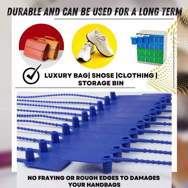 Alt view image 5 of 7 - JAVIKA 250pcs Plastic Tamper Seal Tags, Cable Labels, Pull-Tite Security Seal, Zip Ties, Cord Labels for Luggage Tag, Electronics, Cable Management Ties, Fire Extinguisher Tags-(9.2 inch, blue)