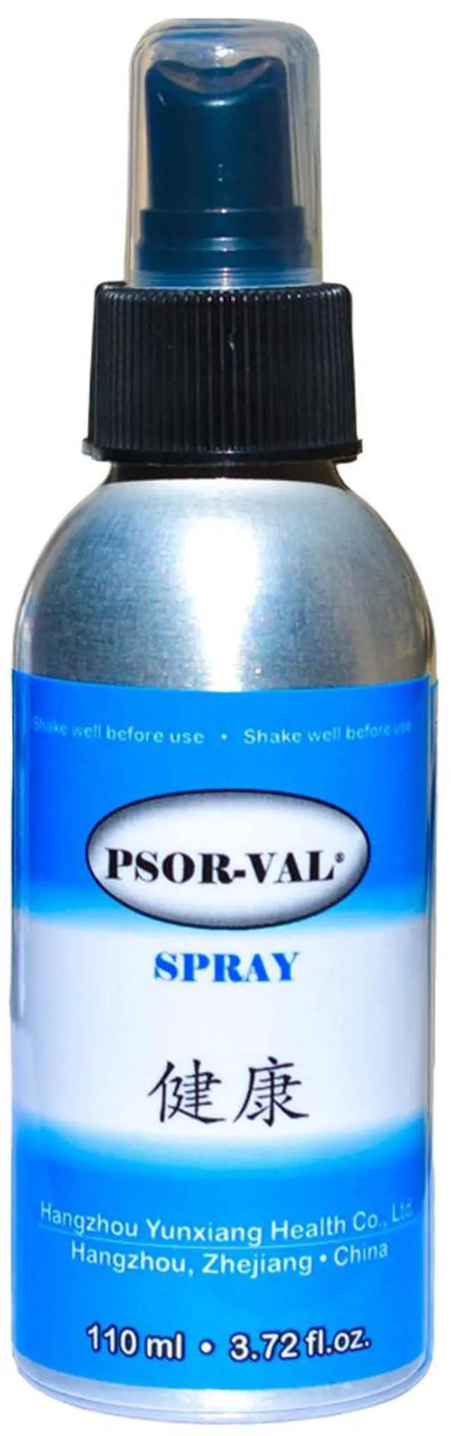 Main image of PSOR-VAL Fast-Acting Skin and Scalp Zinc Relief Spray, 110ml - 1 Pack Hangzhou Yunxiang Health Co. Ltd.