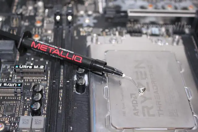 Alt view image 2 of 4 - THERMAL HERO METALLIQ Series , Liquid Metal Compound 5g, Extreme High Thermal Conductive Plus, For PC Cooling, Extreme Overclocking, Gaming, Xbox, Playstation
