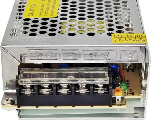 Alt view image 3 of 4 - ALRS12V5AT 60W Switching Power Supply Switch AC 110V/220V to DC 12V 5A Switching Converter for 3D Printer, Computer, Car Stereos, LED Strip