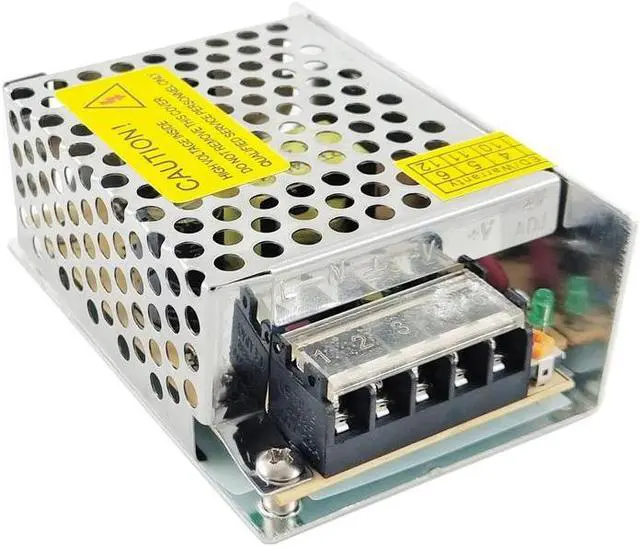 Main image of Analog Technologies Versatile 36W Switching Power Supply Converts 110VAC/220VAC to 12VDC 3A for 3D Printers, Computers, and LED Lighting, ALRS12V3AT