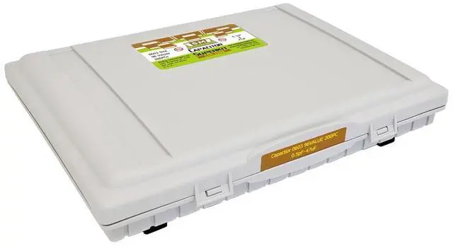Main image of Analog Technologies C06-200B Profeesional SMT SMD Capacitor Kits 0603 Size 96 Values 200pcs/Value Pre-Sorted and Stored in Special Enclosure for Technicians and Engineers