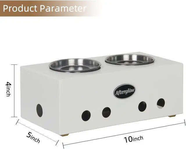 Alt view image 3 of 5 - Steel Tabletop Fire Pit  Indoor&Outdoor, Portable  Fire Bowl Burning Ethanol or Gel Fuel  for Balcony or Living Room, White