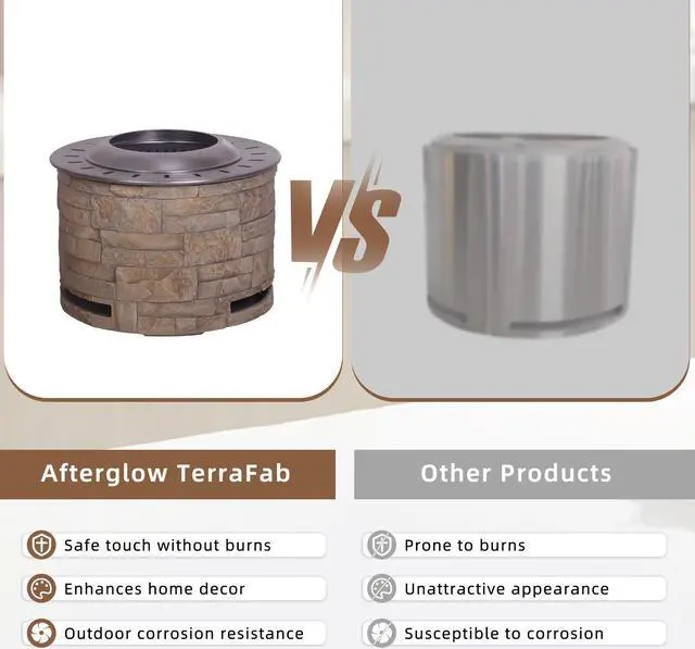 Alt view image 7 of 7 - Smokeless Firepit With Wood Pellet/Twig/Wood As The Fuel, Stackstone Look