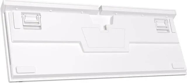 Alt view image 4 of 7 - RK ROYAL KLUDGE R87 Wired Mechanical Keyboard 87 Key RGB Backlit Hot-swappable Gamer Keyboard Customised Keycaps with Dust Cover Brown Switch White
