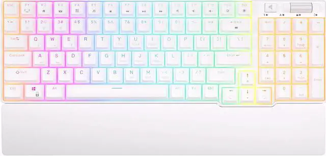 Main image of RK ROYAL KLUDGE RK96 RGB Limited Ed 90% 96 Keys Wireless Triple Mode BT5.0/2.4G/USB-C Hot Swappable Mechanical Keyboard with Wrist Rest Software Support & Massive Battery