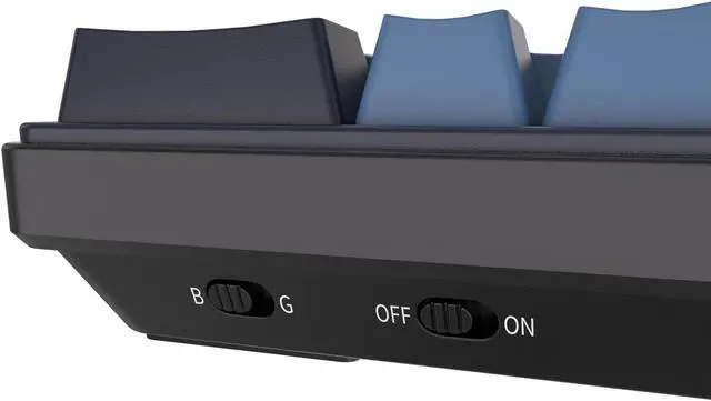 Alt view image 7 of 7 - RK ROYAL KLUDGE RK61 Plus Wireless Mechanical Keyboard, 60% Gaming Keyboard with Bluetooth/2.4G/Wired, Hot Swappable RGB PC Keyboards with USB Hub for Win/Mac, Silence Linear SkyCyan Switches