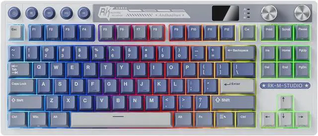 RK ROYAL KLUDGE M87 Wireless Gaming Keyboard, 2.4Ghz