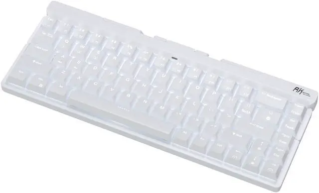 Alt view image 7 of 7 - RK Royal Kludge RKF68 Foldable Mechanical Keyboard Dual Mode Wireless Bluetooth, 68 Keys Mini Keyboard. RK Red White