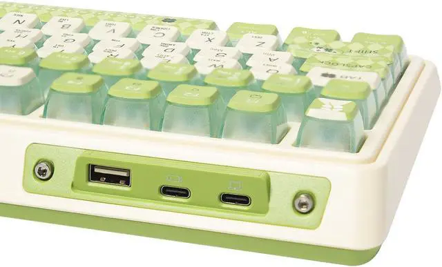 Alt view image 3 of 6 - RK ROYAL KLUDGE K75 PRO+ RGB 75% Wireless Gasket Mechanical Keyboard Triple Mode BT 5.0/2.4G/USB-C 82 Keys Hot Swappable Gaming Keyboard Knob Power Display Custom Linear Switches