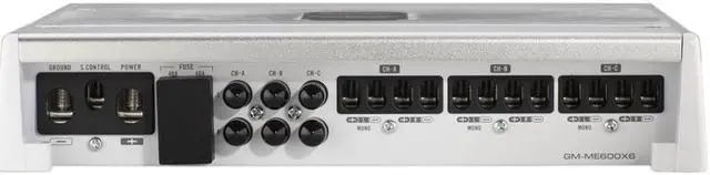 Alt view image 2 of 2 - Pioneer Marine GM-ME600X6  6-Channel Marine Amplifier- 100 Watts RMS X 6