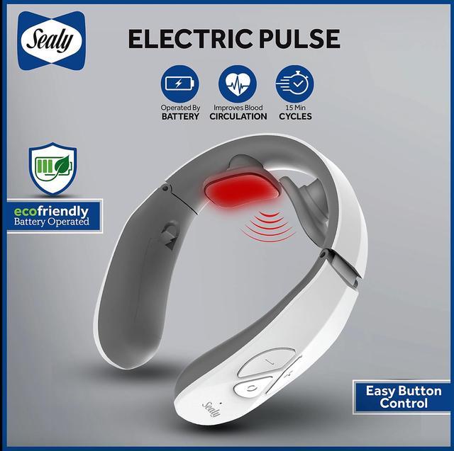 MorningSave: Sealy Deep Tissue Neck Massager with 12 Pulse Modes