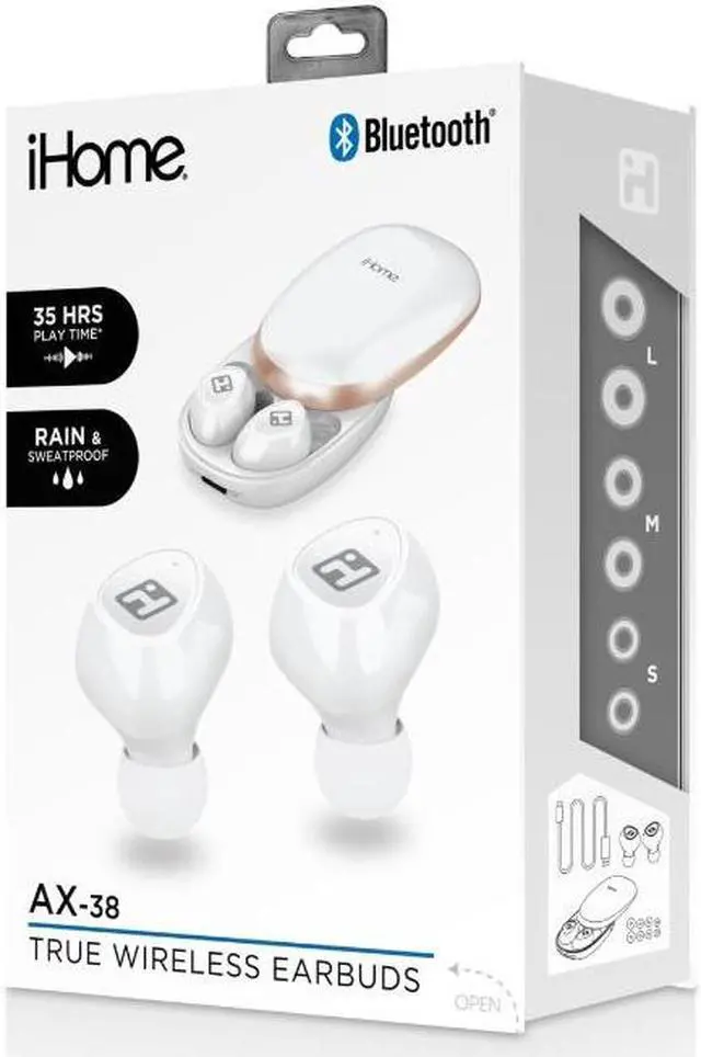 Alt view image 2 of 2 - AX-38 TWS Bluetooth Earbuds with One-Touch Slide Case