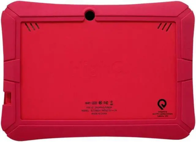 Alt view image 5 of 5 - HighQ Learning Tab featuring Kidomi, 8" Tablet, Water Resistant, Gel Case Included, Android 8.1 Go Edition, Red