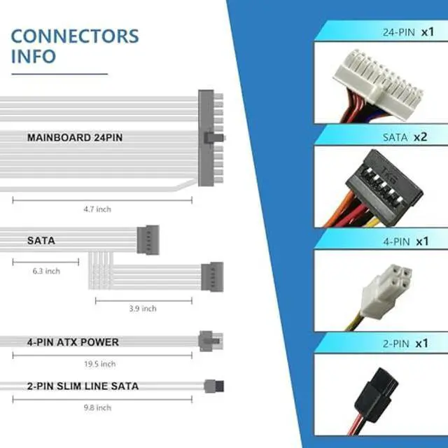 Alt view image 4 of 5 - POINWER H240AS-01 H240AS-00 L240AS-00 2TXYM 3WN11 240W Optiplex 7010 SFF Power Supply for Dell Optiplex 390 790 960 990 3010 9010 Small Form Factor Systems CCCVC 3RK5T ac240as-00 D240ES-00