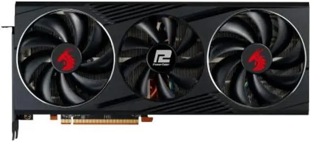 Alt view image 2 of 3 - PowerColor Red Dragon AMD Radeon(tm) RX 6800 XT Gaming Graphics Card with 16GB GDDR6 Memory, Powered by AMD RDNA(tm) 2, Raytracing, PCI Express 4.0, HDMI 2.1, AMD Infinity Cache