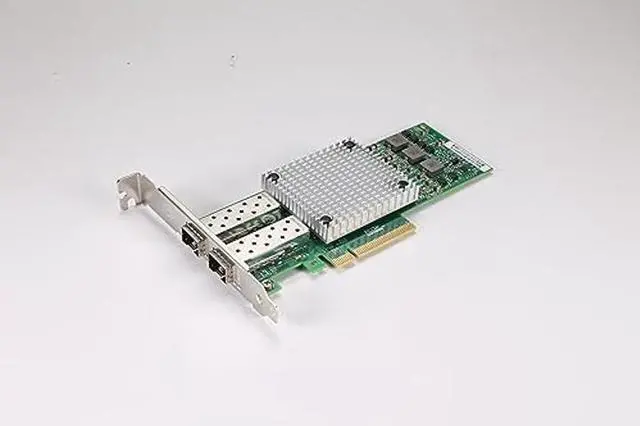 Alt view image 4 of 4 - 10G Ethernet Network Card, 2*SFP Port Network Card with Broadcom BCM57810S Chipset Ethernet 10Gbps Adapter, 10Gigabit LAN NIC Card PCI-E Support Windows Server/Linux/Vmware,Tall&Short Bracket