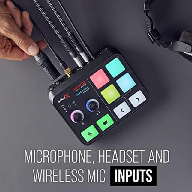 Alt view image 5 of 5 - RODE X Streamer X Professional Integrated Audio Interface and 4K Video Capture Card with XLR, HDMI and TRRS Connectivity for Streaming, Gaming and Content Creation