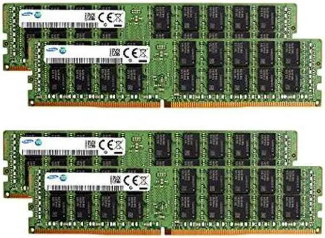 Main image of Samsung Memory Bundle with 128GB (4 x 32GB) DDR4 PC4-21300 2666MHz RDIMM (4 x M393A4K40CB2-CTD) Registered Server Memory