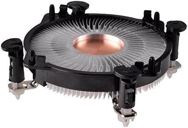 Alt view image 3 of 5 - SilverStone Technology Silverstone NT08-115XP 33mm Height Low Profile CPU Cooler for Intel LGA115X & LGA1200 CPUs, SST-NT08-115XP