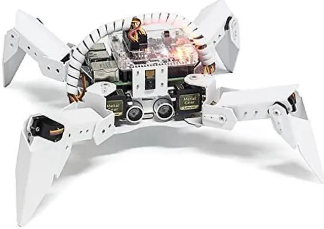 Alt view image 5 of 5 - SunFounder Raspberry Pi Ultimate Starter Kit for Raspberry Pi 4B 3B+ 400 with PiCrawler AI Robot kit for Raspberry Pi