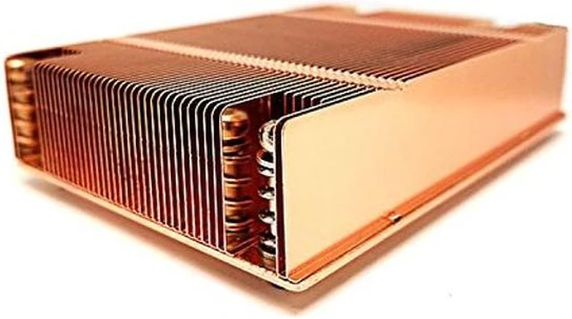 Alt view image 2 of 4 - Dynatron A28 AMD EPYC, Socket SP3, Copper Heatsink with Vapor Chamber Base and Stacked Fin, for 1U Server up to CPU Power 180 Watts