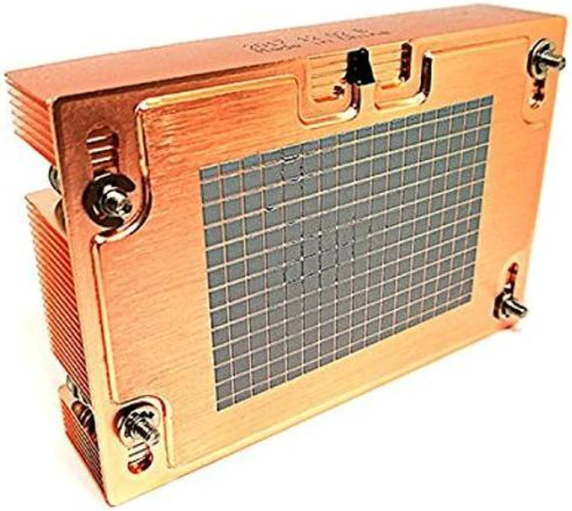 Alt view image 4 of 4 - Dynatron A28 AMD EPYC, Socket SP3, Copper Heatsink with Vapor Chamber Base and Stacked Fin, for 1U Server up to CPU Power 180 Watts