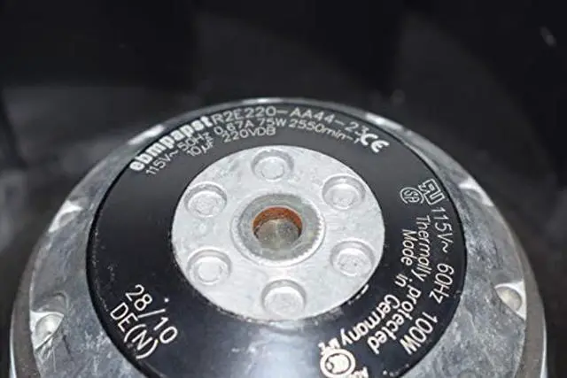 Alt view image 2 of 3 - EBMPAPST R2E220-AA44-23 115VDC Blower Fan