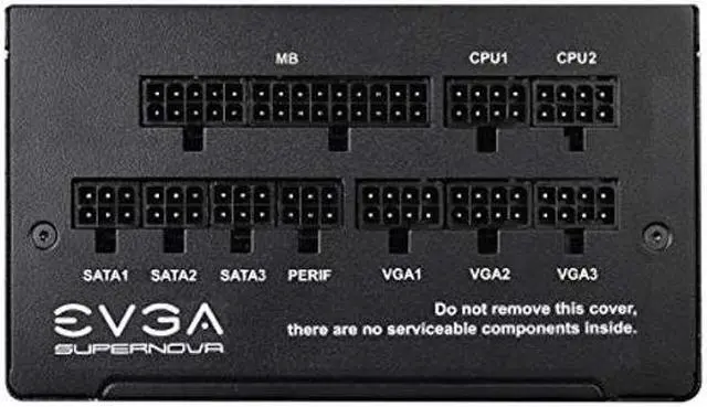 Alt view image 5 of 5 - EVGA SuperNOVA 850 GT, 80 Plus Gold 850W, Fully Modular, Auto Eco Mode with FDB Fan, 7 Year Warranty, Includes Power ON Self Tester, Compact 150mm Size, Power Supply 220-GT-0850-Y1