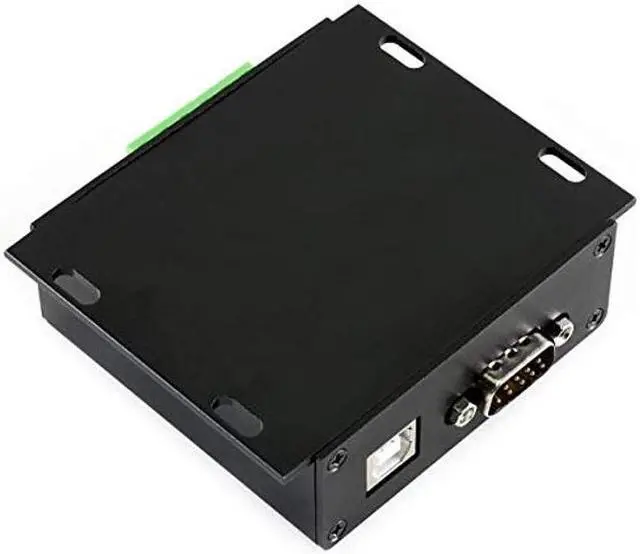 Alt view image 5 of 5 - USB to RS232 / RS485 / TTL (UART) Industrial Isolated Converter with Original FT232RL Inside Aluminium Alloy Enclosure Power/ADI Magnetical Isolation,TVS Diode