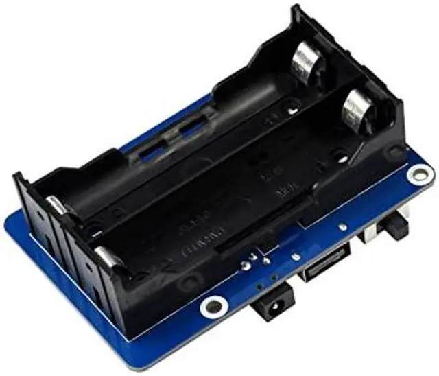 Alt view image 2 of 5 - Waveshare UPS HAT (B) for Raspberry Pi 5V Uninterruptible Power Supply 5A High Current with Pogo Pins Connector