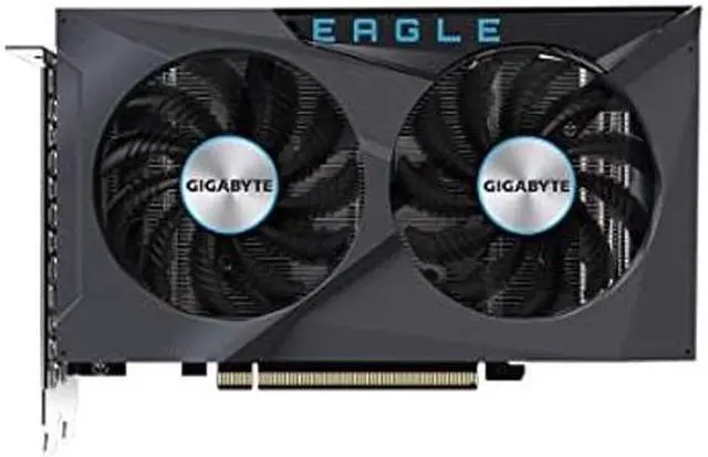 Alt view image 5 of 5 - Gigabyte Radeon RX 6500 XT Eagle 4G Graphics Card, WINDFORCE 2X Cooling System, 4GB 64-bit GDDR6, GV-R65XTEAGLE-4GD Video Card