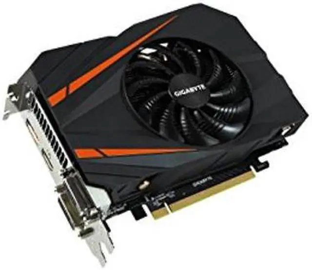 Alt view image 2 of 5 - Gigabyte GeForce GTX 1060 Mini ITX OC 6GB GDDR5 Graphics Cards (GV-N1060IXOC-6GD)