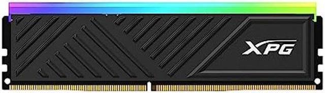 XPG DDR4 D55 RGB 16GB (2x8GB) 3200MHz PC4-25600 U-DIMM 288-Pins Desktop  Memory CL16-20-20 Kit Black 