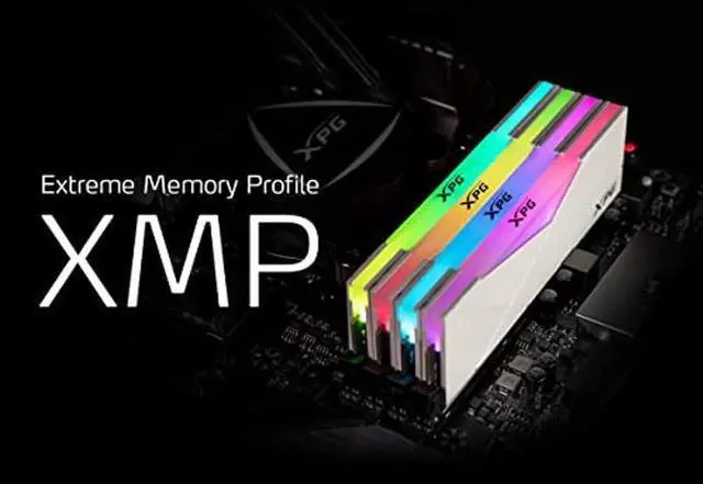 Alt view image 4 of 5 - XPG DDR4 D50 RGB 16GB (2x8GB) 3200MHz PC4-25600 U-DIMM 288-Pins Desktop Memory CL16 Kit White (AX4U32008G16A-DW50)