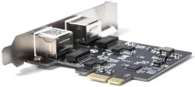 Alt view image 4 of 5 - 2.5G PCIe Network Adapter NIC Card, RTL8125B 2.5Gbps/1Gbps/100Mbps PCIe Gigabit Network Card NIC for Gaming/Office, Support Windows/Linux