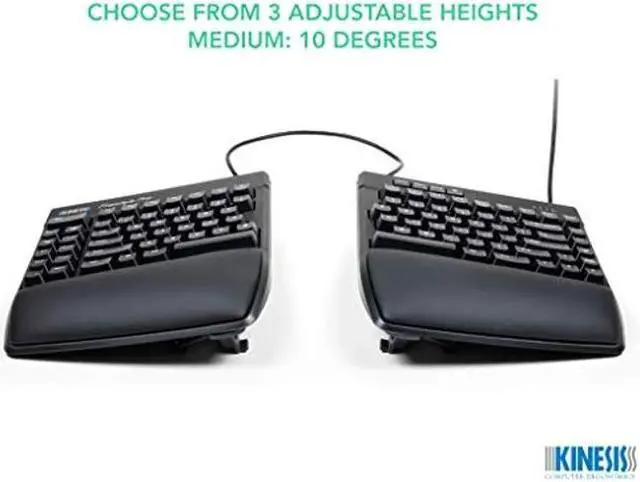Alt view image 5 of 5 - Kinesis VIP3 Pro Premium - Tenting with Palm Supports for Freestyle Pro (AC925)