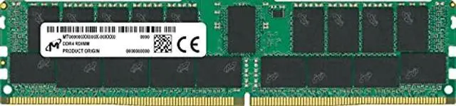 Main image of Micron MTA36ASF4G72PZ-3G2R1 DDR4-3200 32GB/4Gx72 ECC/REG CL22 SDRAM RDIMM Server Memory