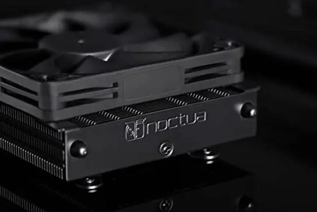 Alt view image 5 of 5 - Noctua NH-L9a-AM5 chromax.Black, Premium Low-Profile CPU Cooler for AMD AM5 (Black)